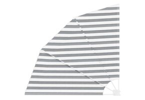 vidaXL Balkon Privacy Scherm Antraciet/Wit 140x140cm - 47% Korting!