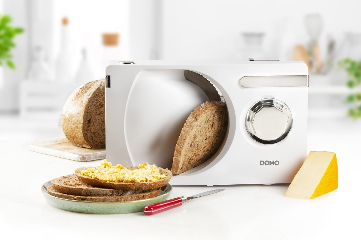 Domo DO523S Snijmachine - 120W - Zilver/Metaal - 47% Korting!