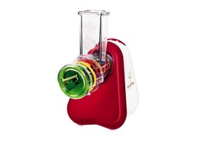Moulinex DJ755G Fresh Express+ Hakmolen - Rood/Wit | 53% Korting