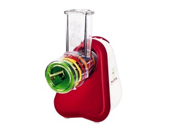Moulinex DJ755G Fresh Express+ Hakmolen - Rood/Wit | 53% Korting