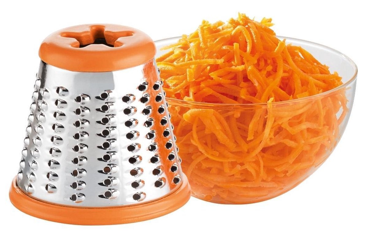 Moulinex DJ755G Fresh Express+ Hakmolen - Rood/Wit | 53% Korting