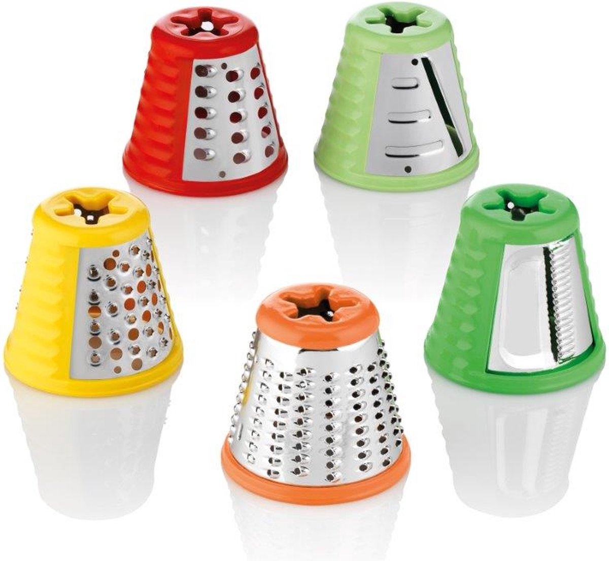 Moulinex DJ755G Fresh Express+ Hakmolen - Rood/Wit | 53% Korting