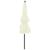 vidaXL Parasol 3m zandkleurig - 65% korting!