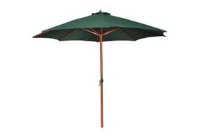 vidaXL Parasol 258 cm groen - 53% Korting!