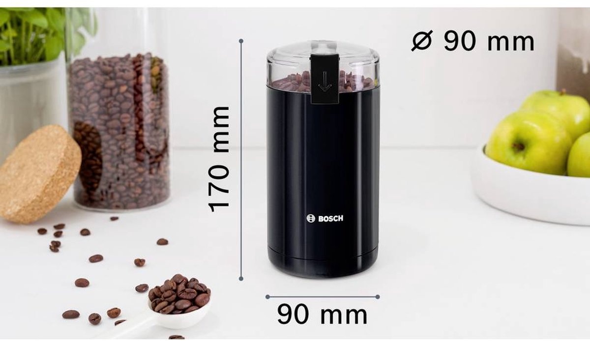Bosch TSM6A013B Koffiemolen - Zwart | 53% Korting