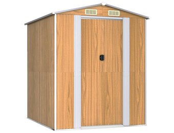 vidaXL Tuinschuur 192x191x223 cm | 55% Korting | Gegalvaniseerd Staal