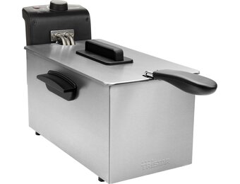 Tristar Frituurpan 3L (2000W) - 53% korting! | FR-6946 RVS