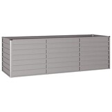 vidaXL Verhoogde Plantenbak Cortenstaal 240x80x77 cm | 35% Korting
