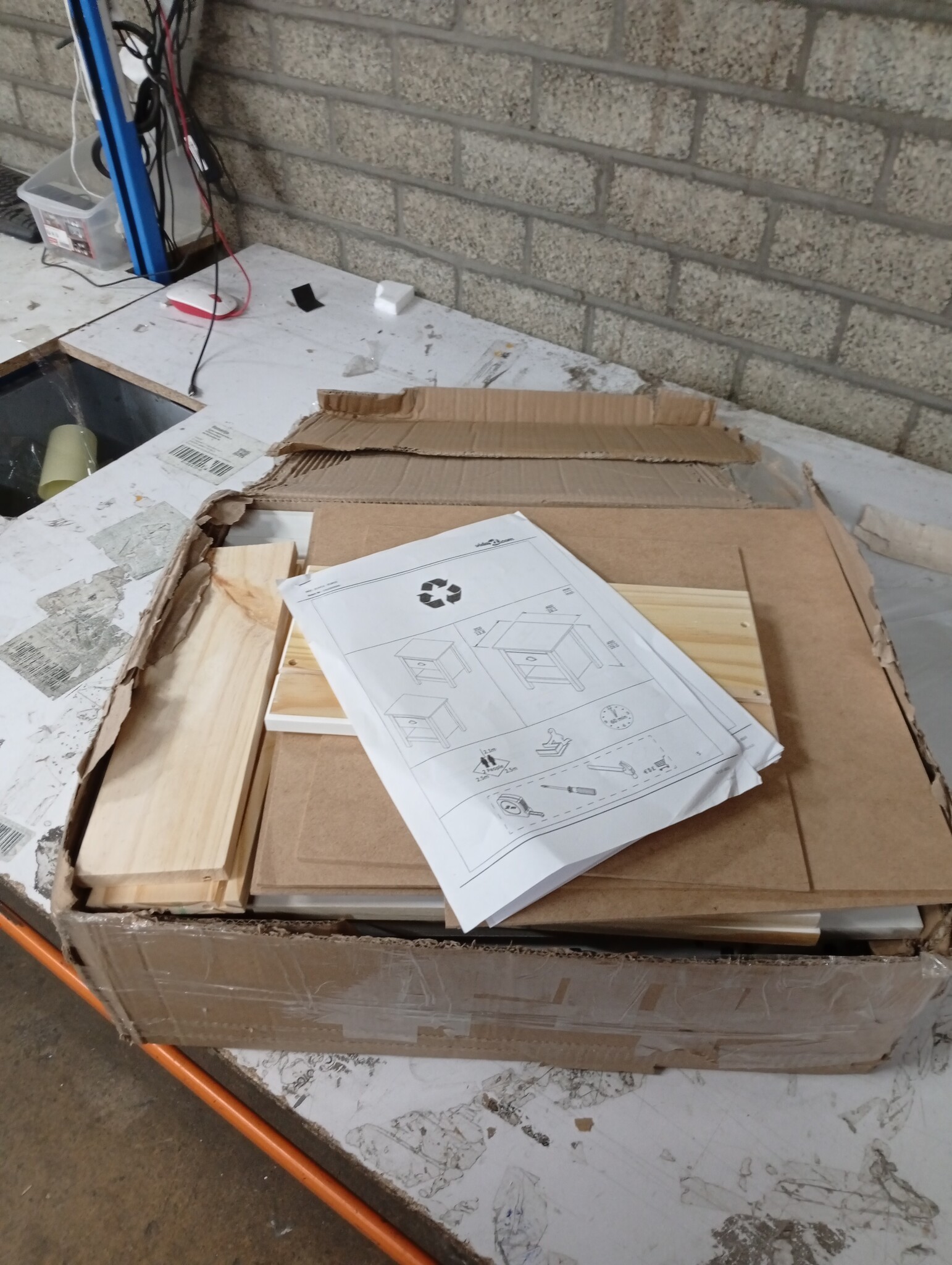 vidaXL Nachtkastjes 2 st. Hill Range (46x35x49,5 cm) - 55% Korting!