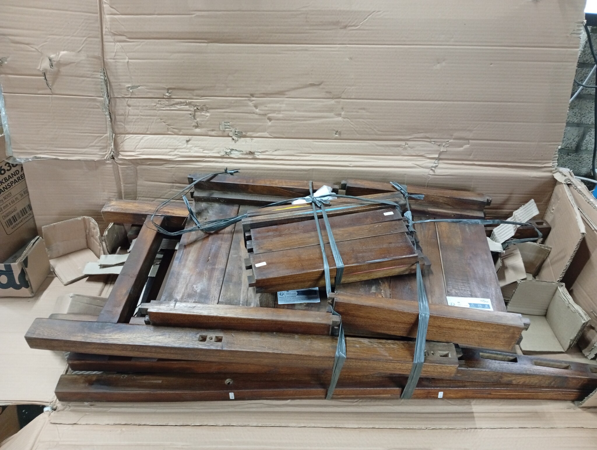 vidaXL Barkrukken 2 st. massief gerecycled hout - 60% Korting!