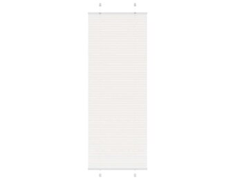 vidaXL Plissé rolgordijn Wit - 70x200 cm - 35% Korting!
