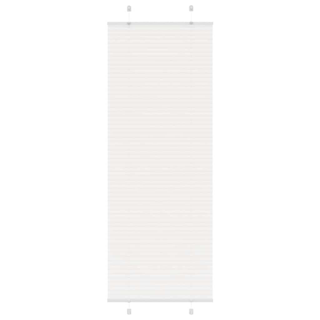 vidaXL Plissé rolgordijn Wit - 70x200 cm - 35% Korting!