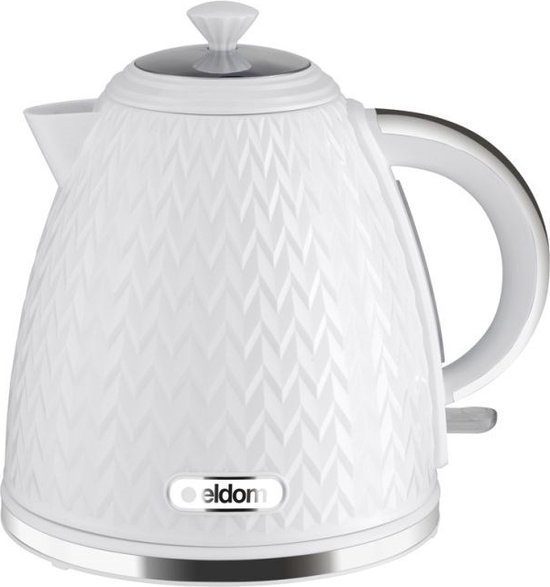 Eldom C265B Waterkoker - 1,7L, Wit - Nu met 35% Korting!