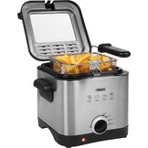 Princess Mini Friteuse 1.5L - 1000W - Geborsteld RVS - Nu met 16% korting!