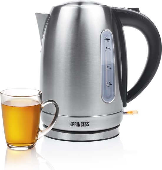 Princess Waterkoker 236018 – 1.7L – 2200W – RVS – 35% Korting!