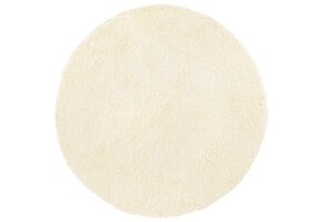 vidaXL Hoogpolig Vloerkleed NAVARRA 200x200 cm Crème - 55% Korting!