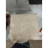 vidaXL Hoogpolig Vloerkleed NAVARRA 200x200 cm Crème - 55% Korting!