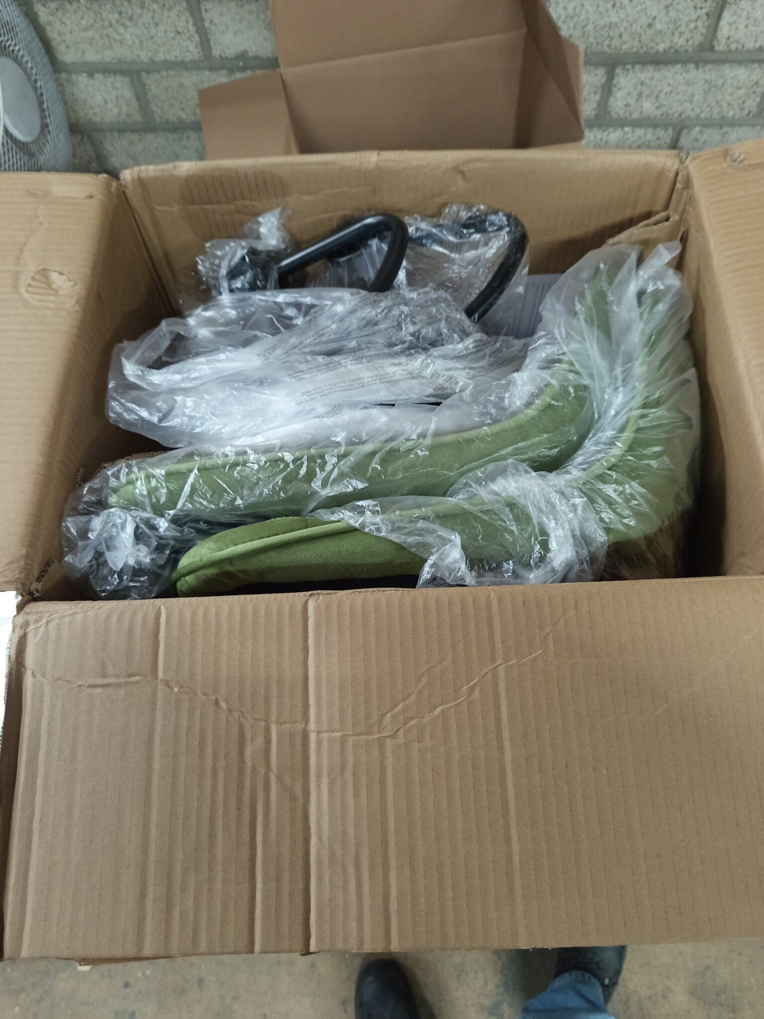 vidaXL Barkrukken (2 st.) - Fluweel Lichtgroen | -55%