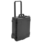 vidaXL Flightcase Draagbaar 62,5x50x28,5 cm PP Zwart | 35% Korting