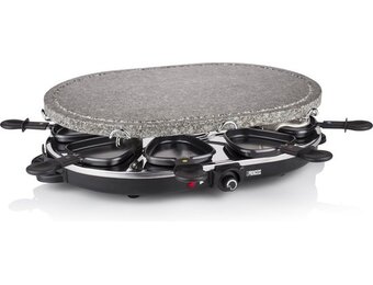 Princess Gourmetstel 162720 - Steengrill & Raclette (8 pers.) - 35% Korting!