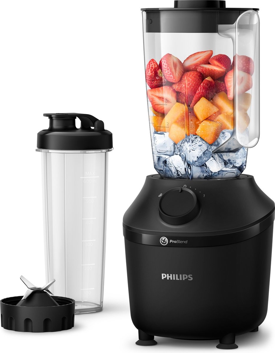 Philips 3000 Series HR2041/41 Blender - Zwart (32% Korting)