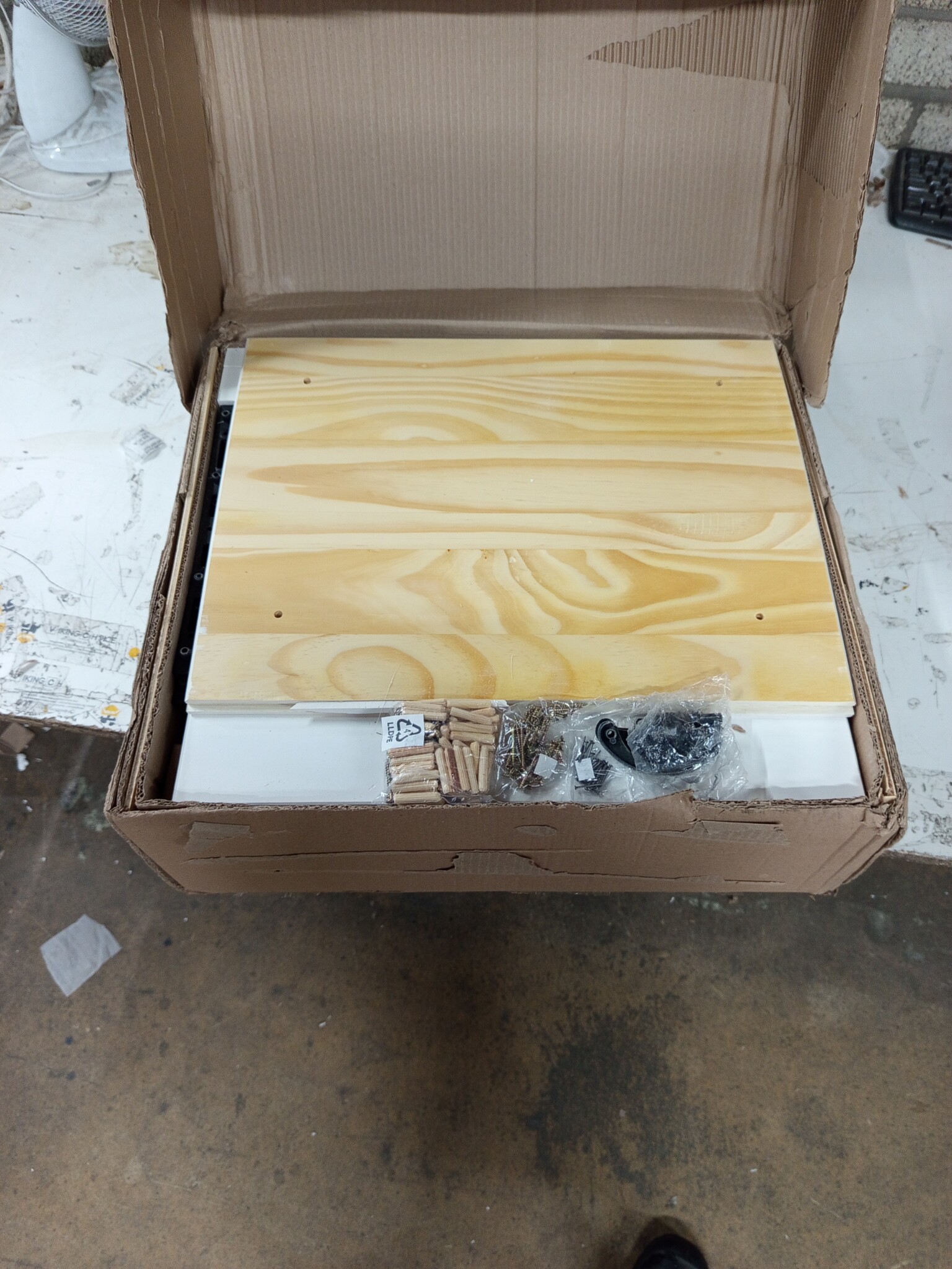 vidaXL Nachtkastjes 2 st Hill Grenenhout Wit - 60% Korting!