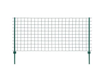 VidaXL Euro hek 20x1,2 m Staal Groen | Nu 60% Korting!