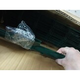 VidaXL Euro hek 20x1,2 m Staal Groen | Nu 60% Korting!