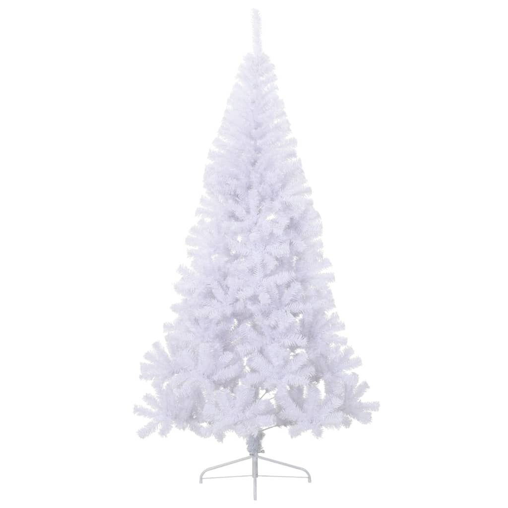 vidaXL Halve Kunstkerstboom 240cm PVC Groen - 35% Korting