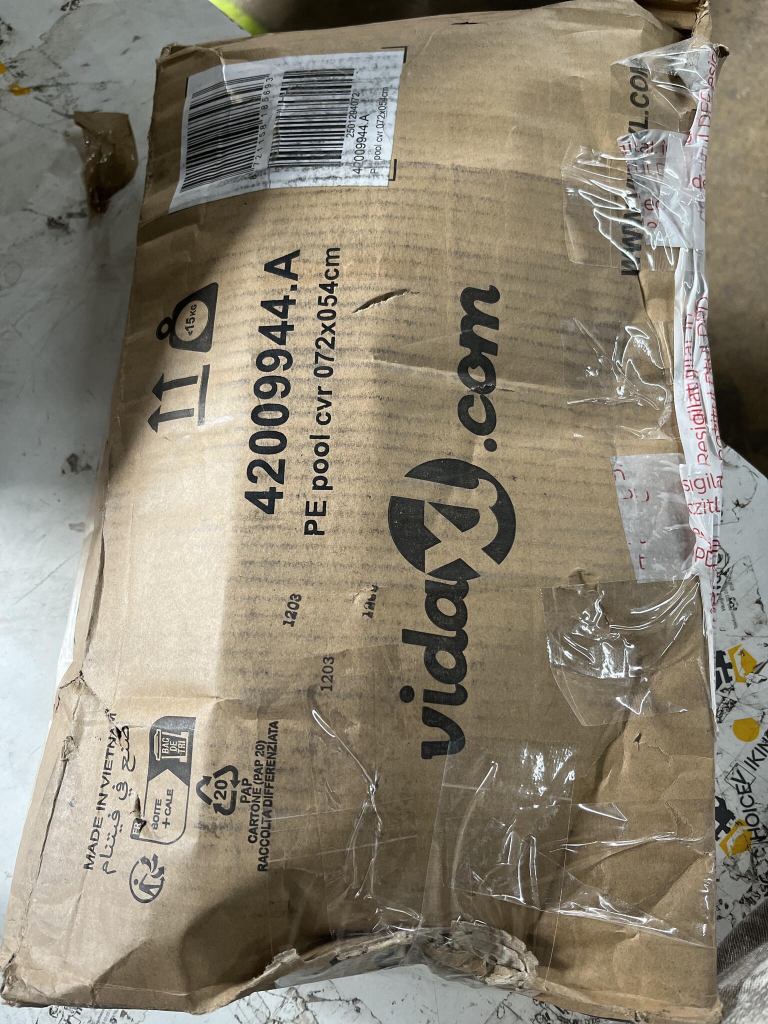 vidaXL Zwembadhoes Rechthoekig 540x270 cm - 73% Korting!