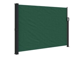 vidaXL Windscherm Uittrekbaar - 140x300cm Donkergroen - 62% Korting!