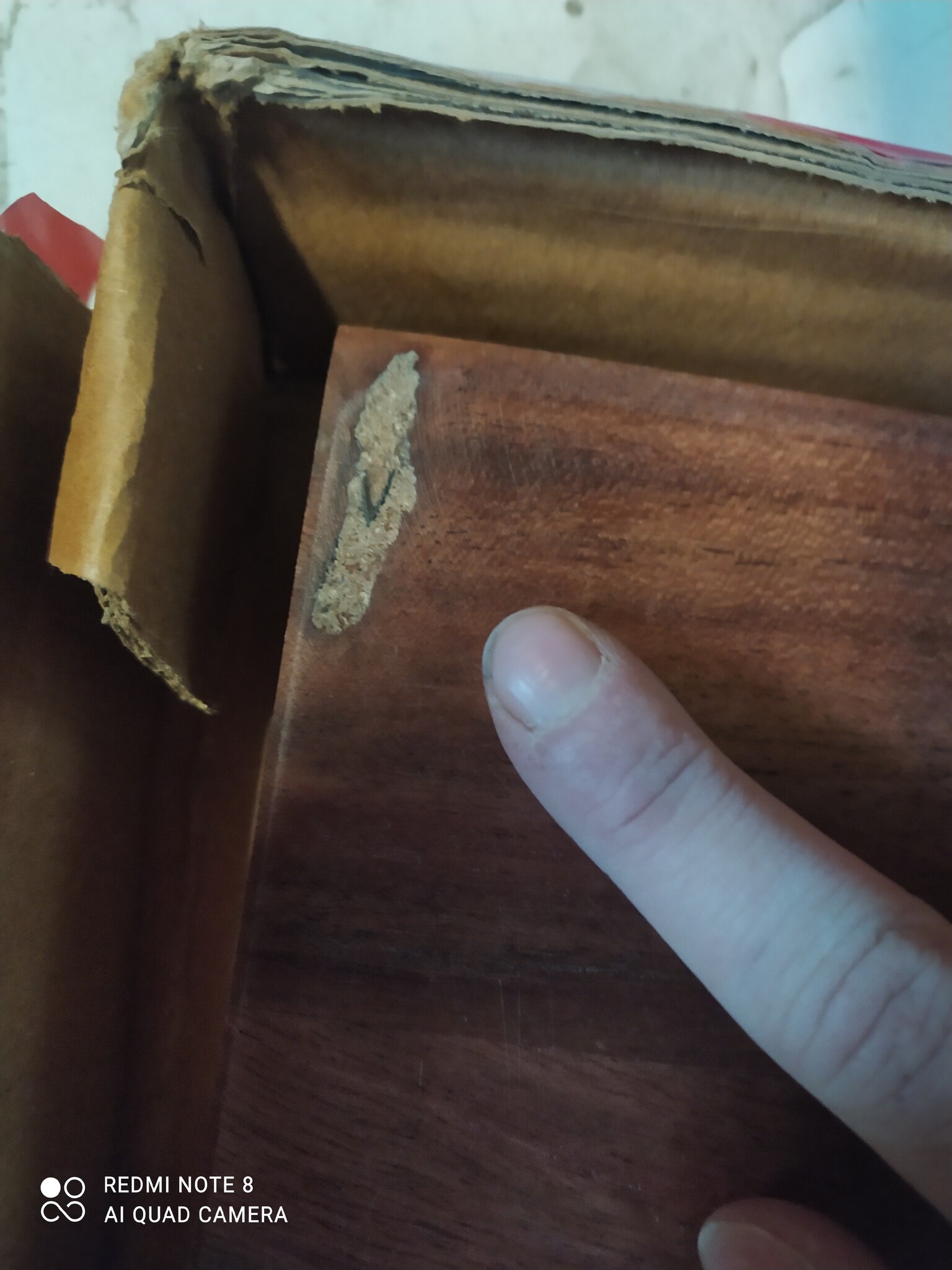 vidaXL Wandschap Acaciahout Natuurlijke Rand - 60% Korting!