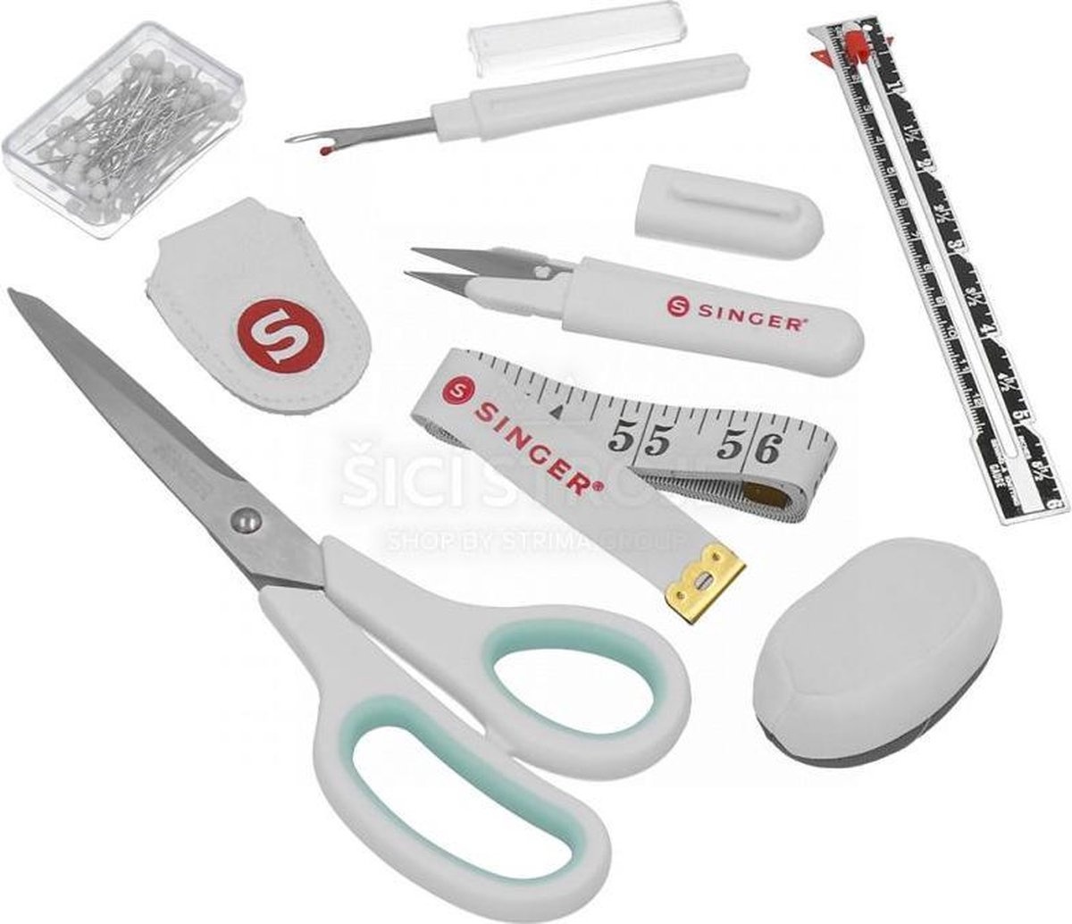 Singer Premium Naaiset - Zilver/Munt (47% Korting!)