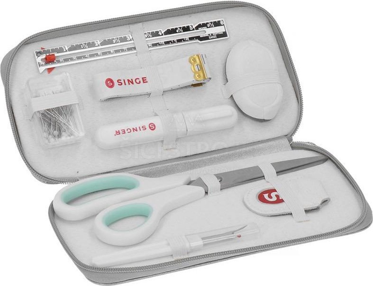 Singer Premium Naaiset - Zilver/Munt (47% Korting!)