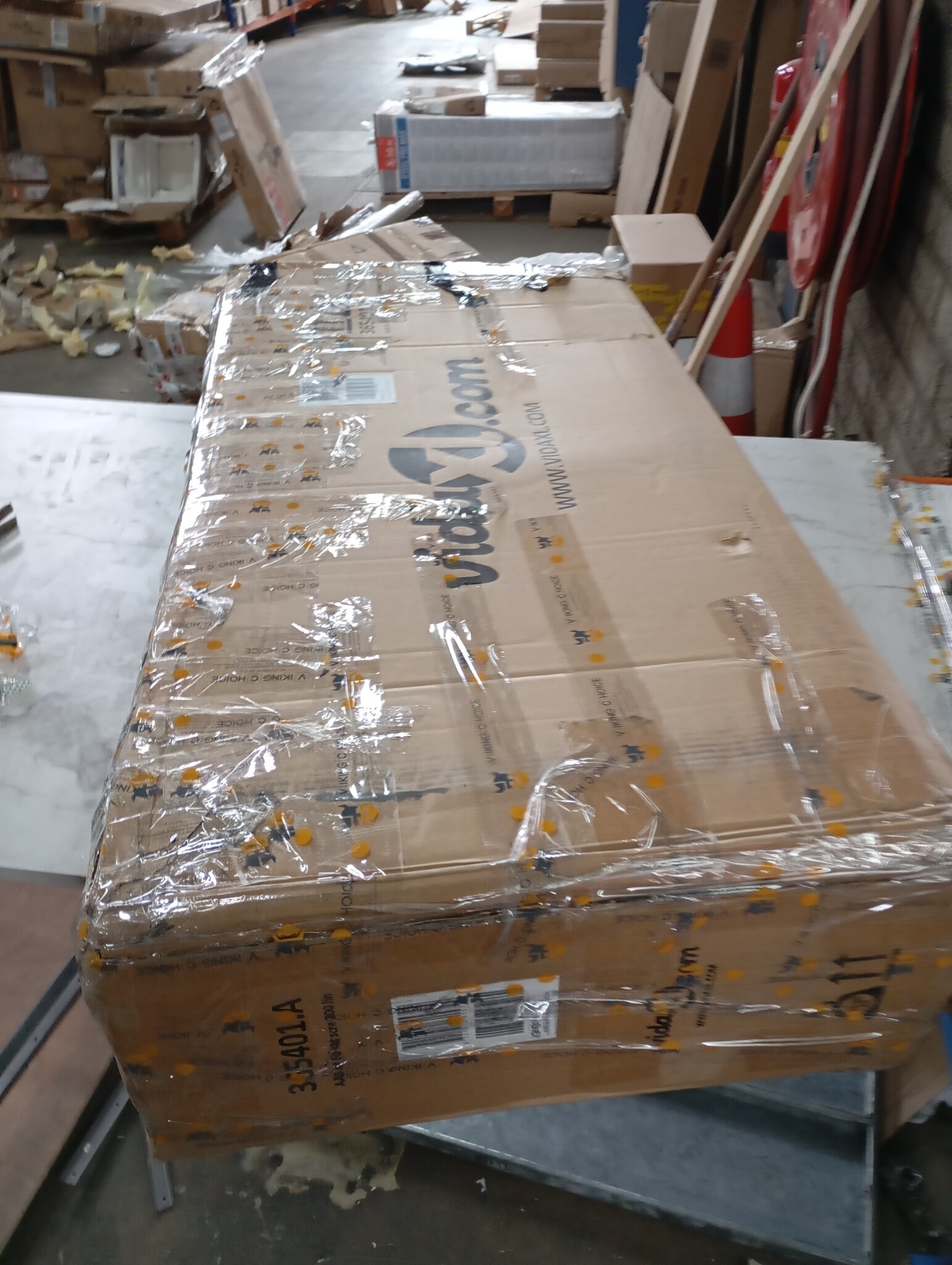 vidaXL Kamerscherm 6 panelen, Poly Rattan Bruin - 64% Korting!