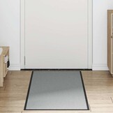 vidaXL Deurmat 60x180 cm Grijs - Met 64% Korting!