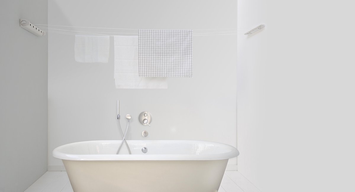 Brabantia Roldrooglijn - 22m - Wit | 53% Korting