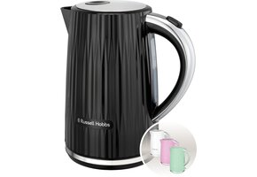 Russell Hobbs Eden Waterkoker Zwart - 53% Korting!