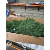 vidaXL Kunstkerstboom met levensechte naalden 210 cm groen