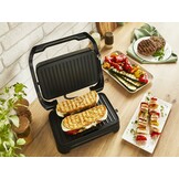 Tefal Inicio Compact GC270D Paninimaker & Grill - 1000W - 37% Korting!