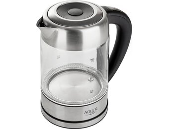 Adler AD 1247 Glazen Waterkoker met Kleurverlichting - 35% Korting!