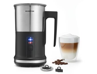Inventum MK350 Melkopschuimer - 53% Korting - Zwart/RVS