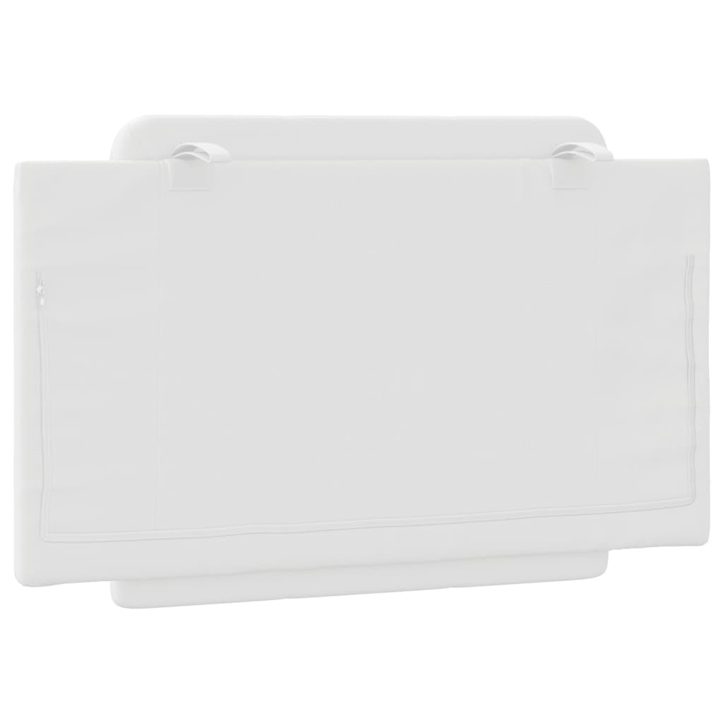 vidaXL Hoofdbordkussen 80cm Kunstleer Wit - 67% Korting!