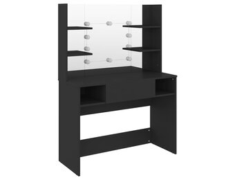 VidaXL Kaptafel Zwart (60% Korting) - Inclusief LED-verlichting