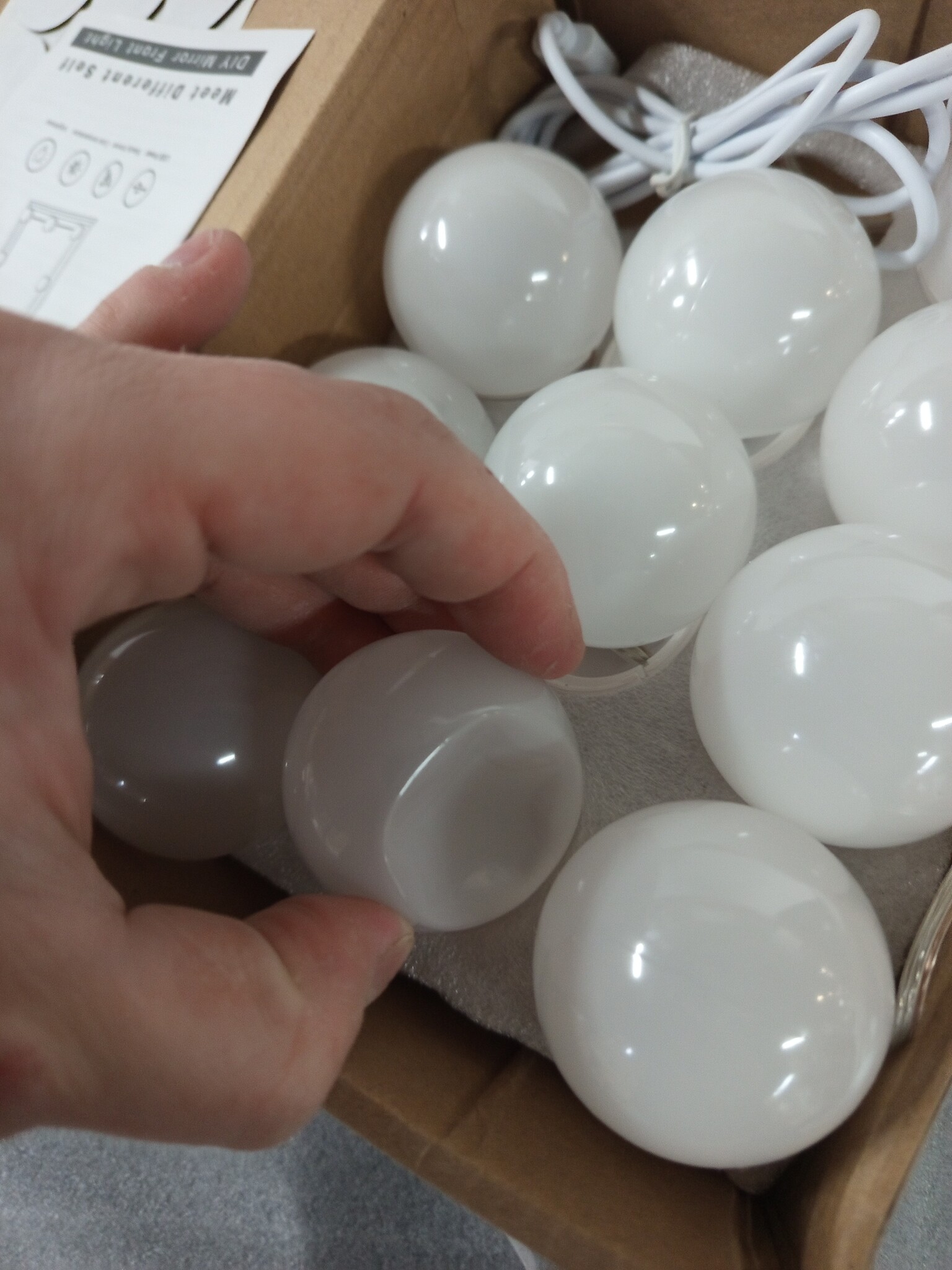 VidaXL Kaptafel Zwart (60% Korting) - Inclusief LED-verlichting