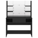 VidaXL Kaptafel Zwart (60% Korting) - Inclusief LED-verlichting