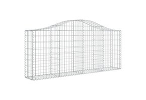 vidaXL Schanskorf Gewelfd 200x30x80/100cm - Nu 41% Korting!