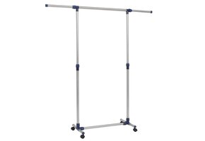 vidaXL Kledingrek Verstelbaar Roestvrij Staal - 35% Korting!