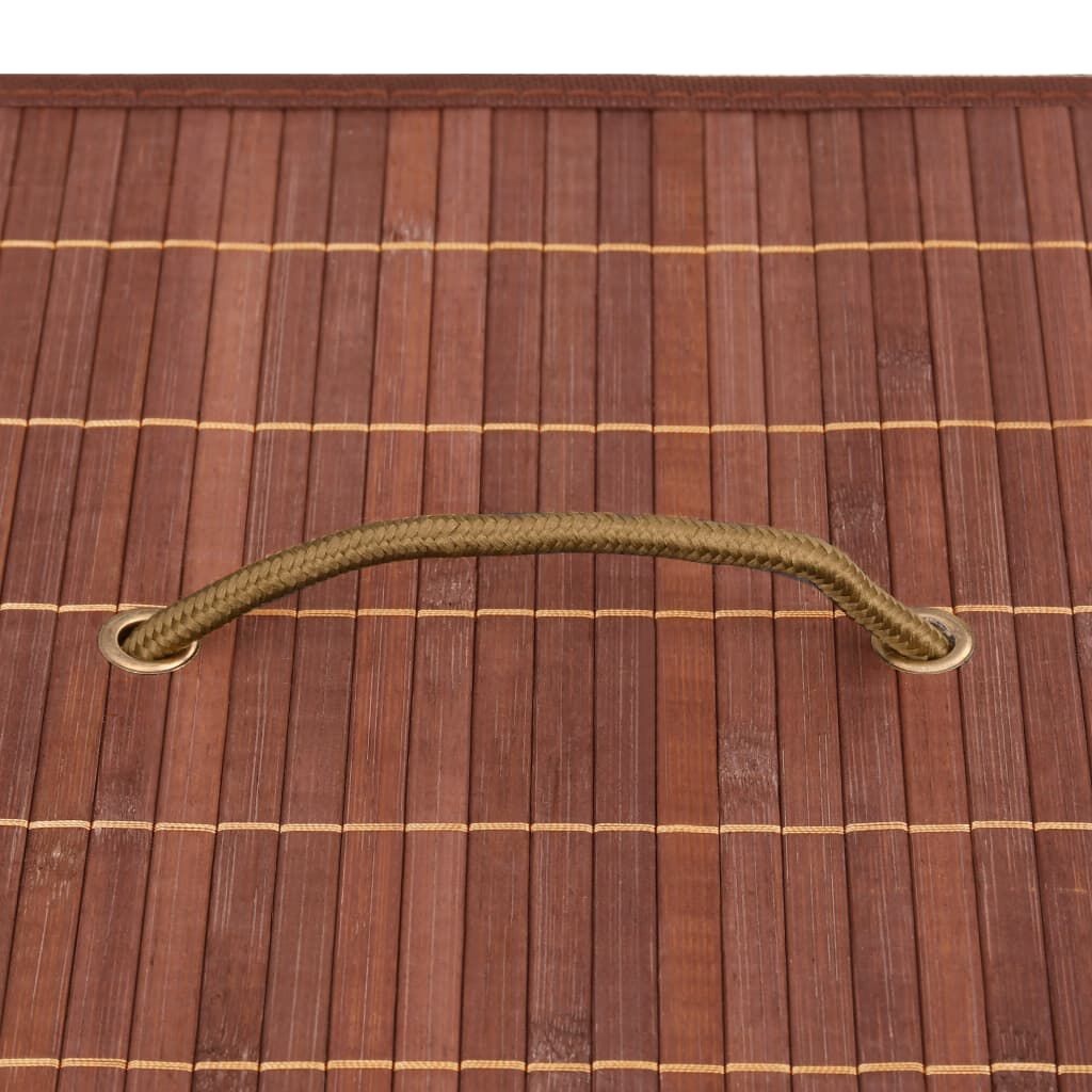 vidaXL Bamboe Opbergboxen (4 st) - 35% Korting!