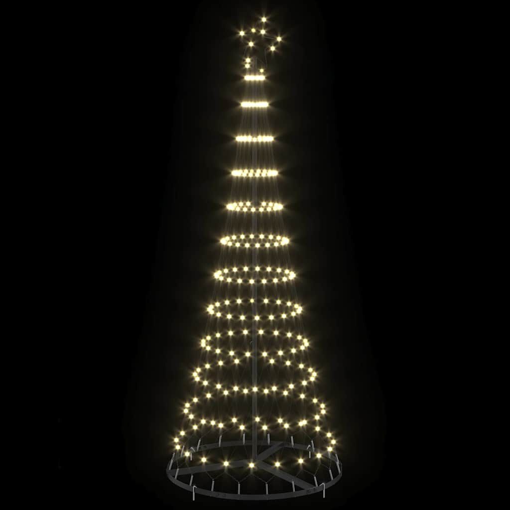 vidaXL LED Kerstboom Warmwit 184.5cm - 55% Korting!